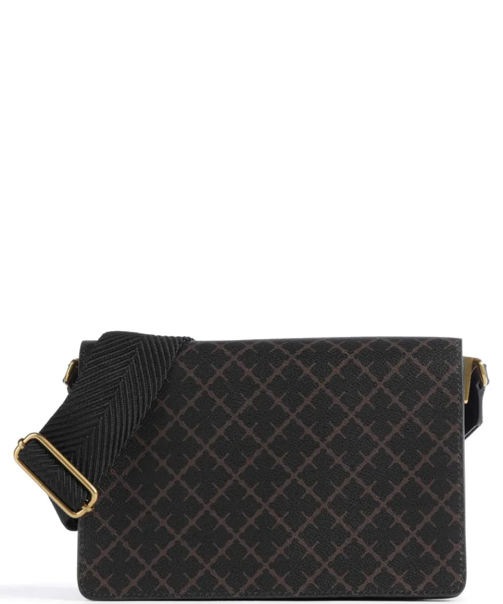Loenna Crossbody bag imitation leather dark brown