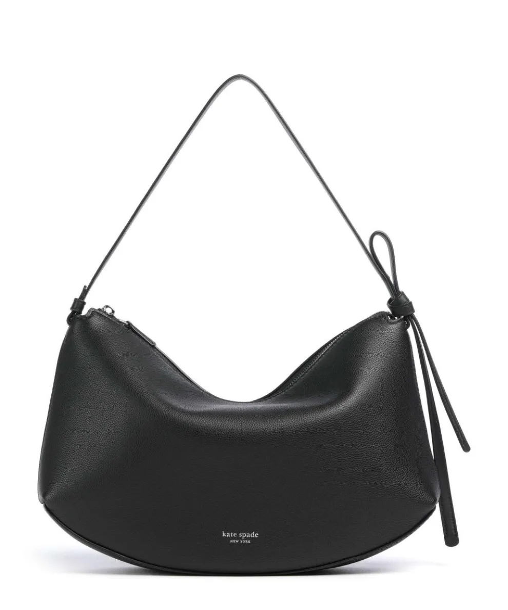 Loop Large Hobo bag grained cow leather black