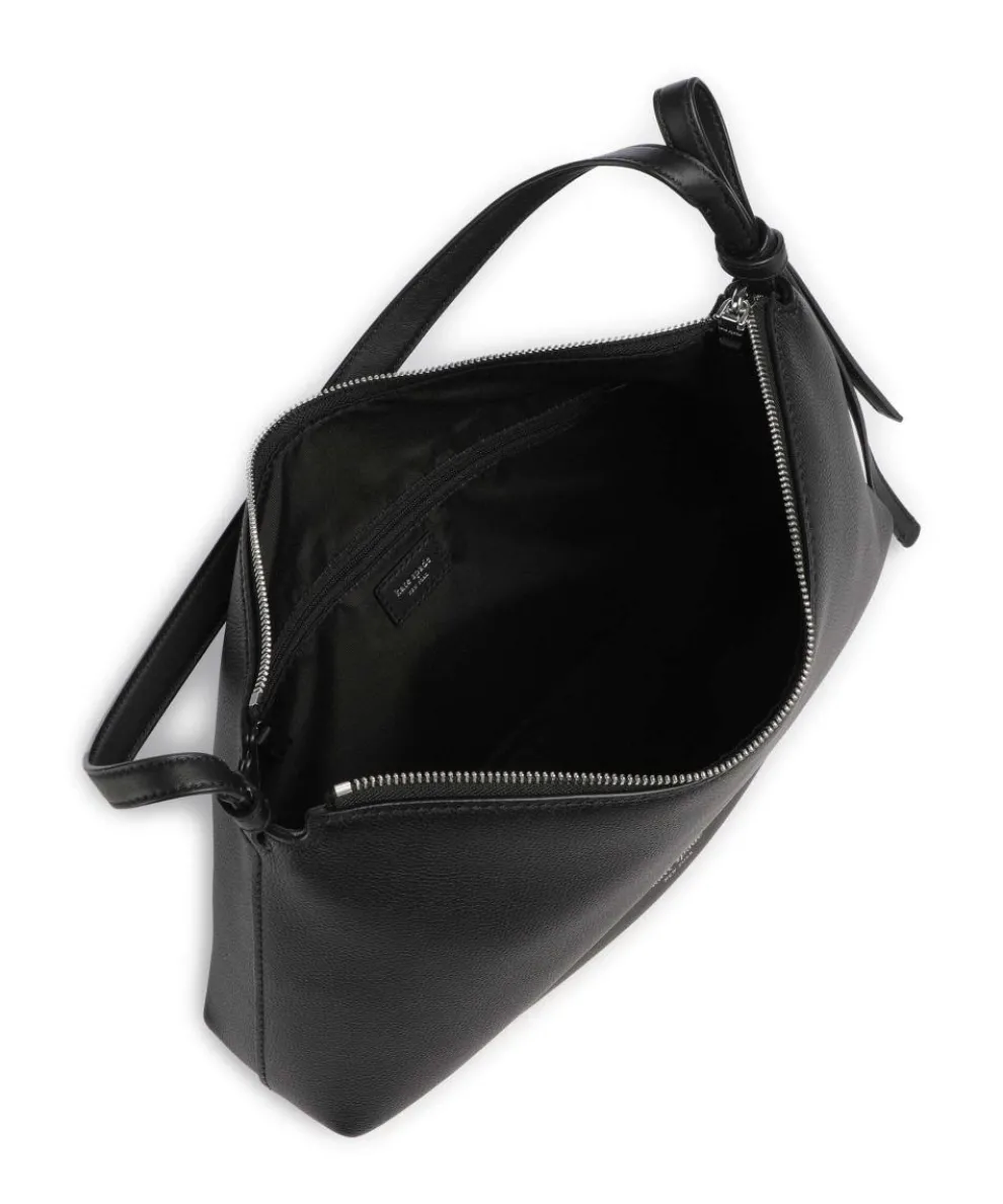 Loop Large Hobo bag grained cow leather black