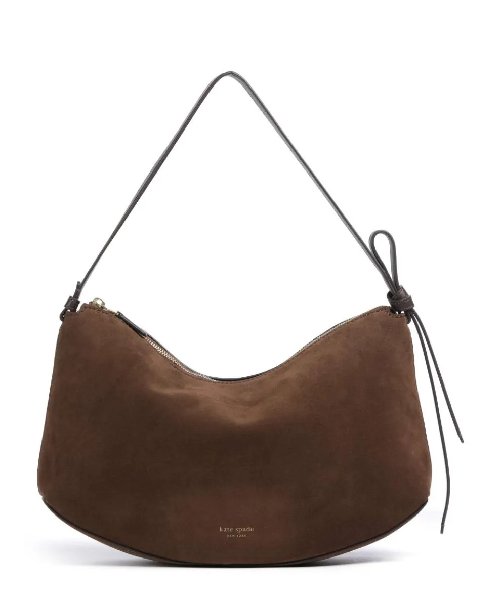 Loop Large Hobo bag brushed cow leather dark brown