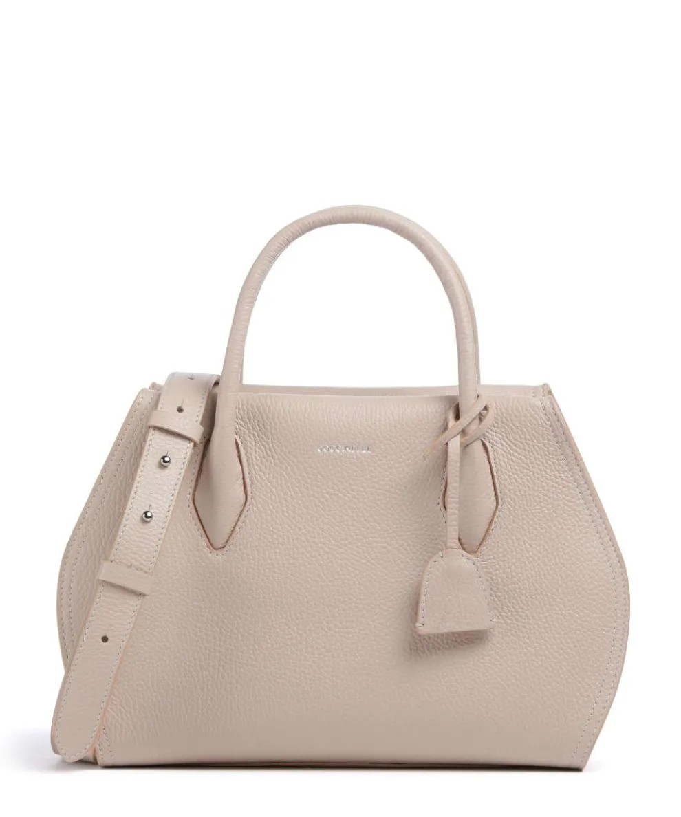 Lord Handbag grained leather antique pink