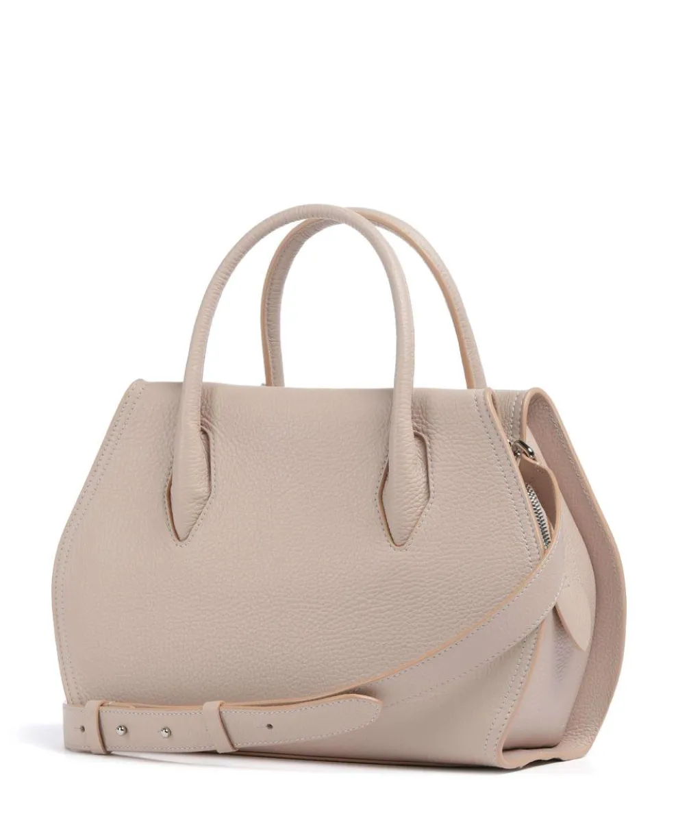 Lord Handbag grained leather antique pink