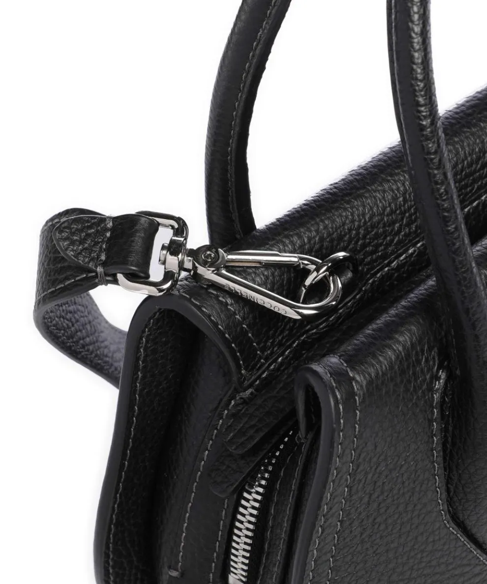 Lord Handbag grained leather black