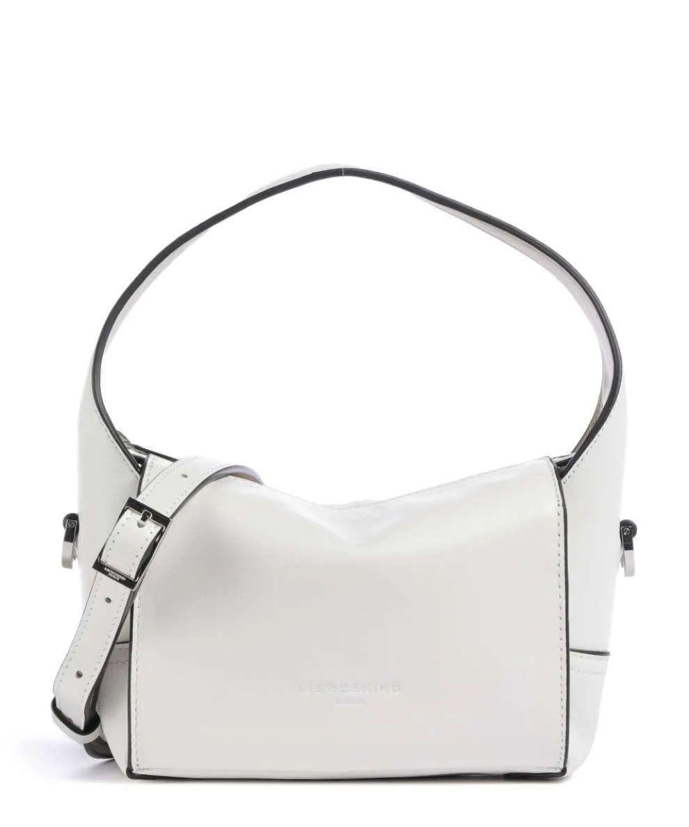 Lou 2 Calf Optic XS Crossbody bag fine grain leather white