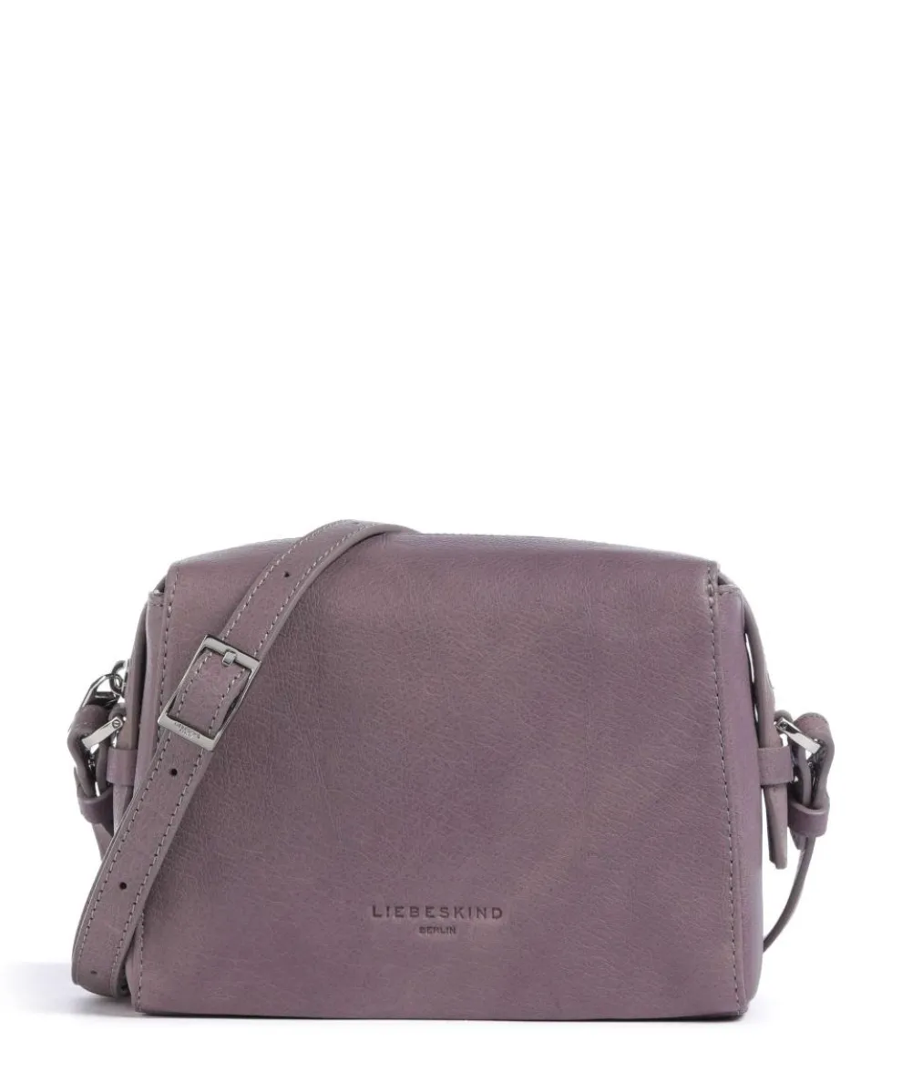 Lou 2 3D Leather S Crossbody bag grained cow leather violet