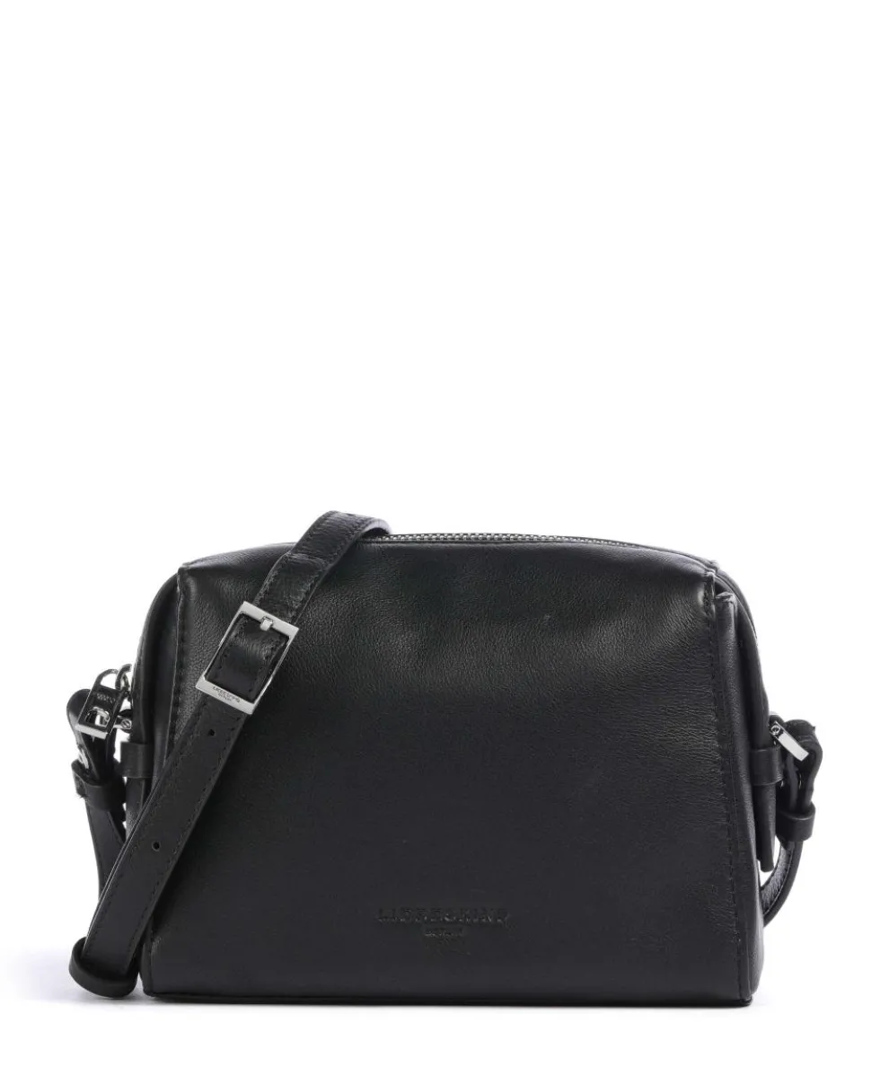 Lou 2 3D Leather S Crossbody bag grained cow leather black
