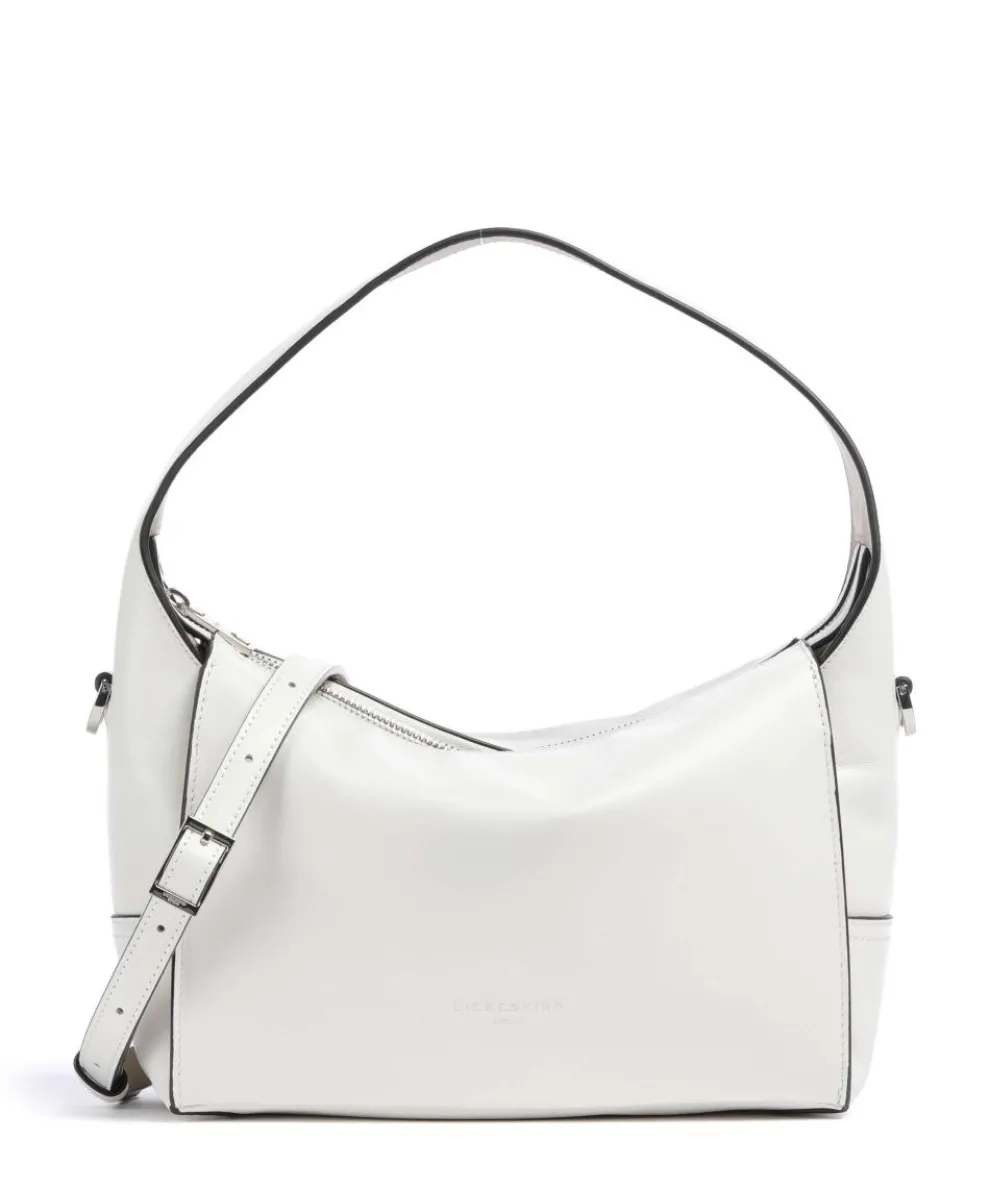 Lou Calf Optic S Hobo bag leather white