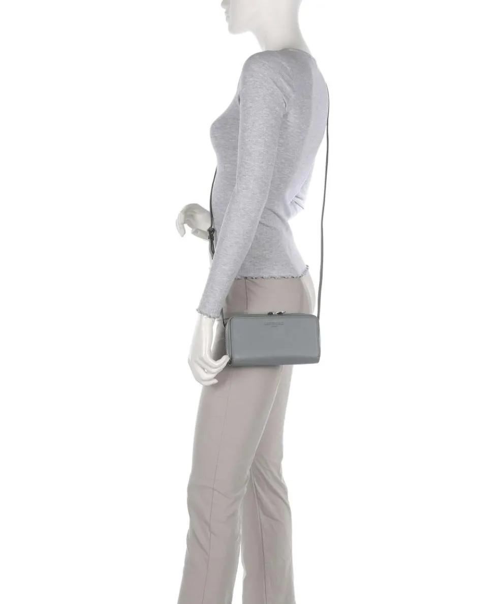 Lou Calf Optic XS Wallet nappa leather grey