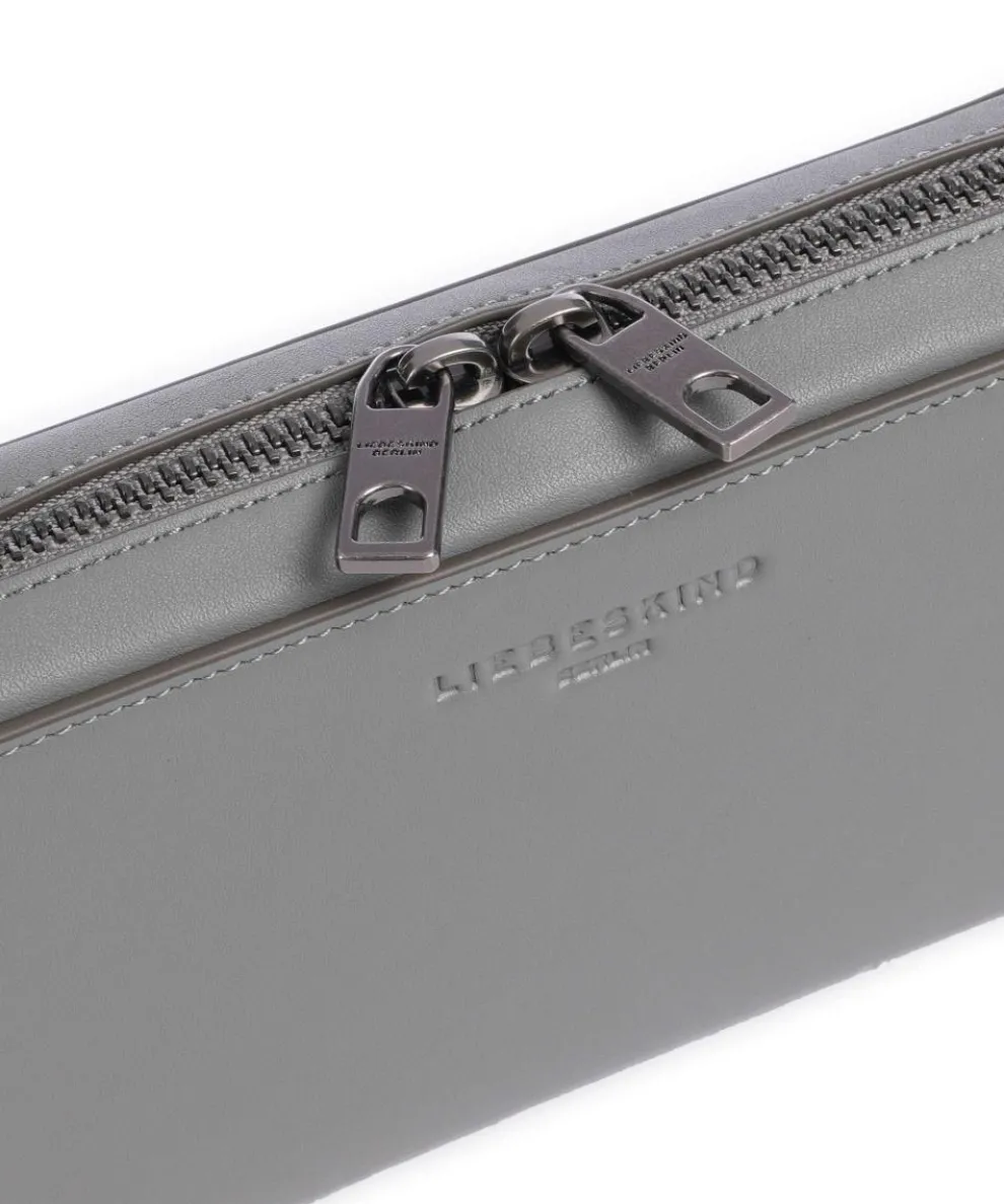 Lou Calf Optic XS Wallet nappa leather grey