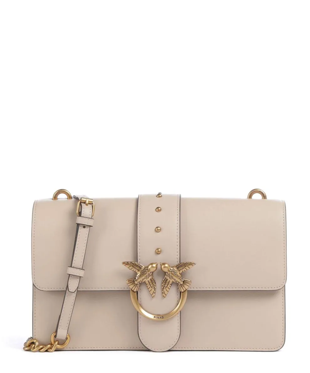 Love One Classic Crossbody bag softly grained calfskin light brown
