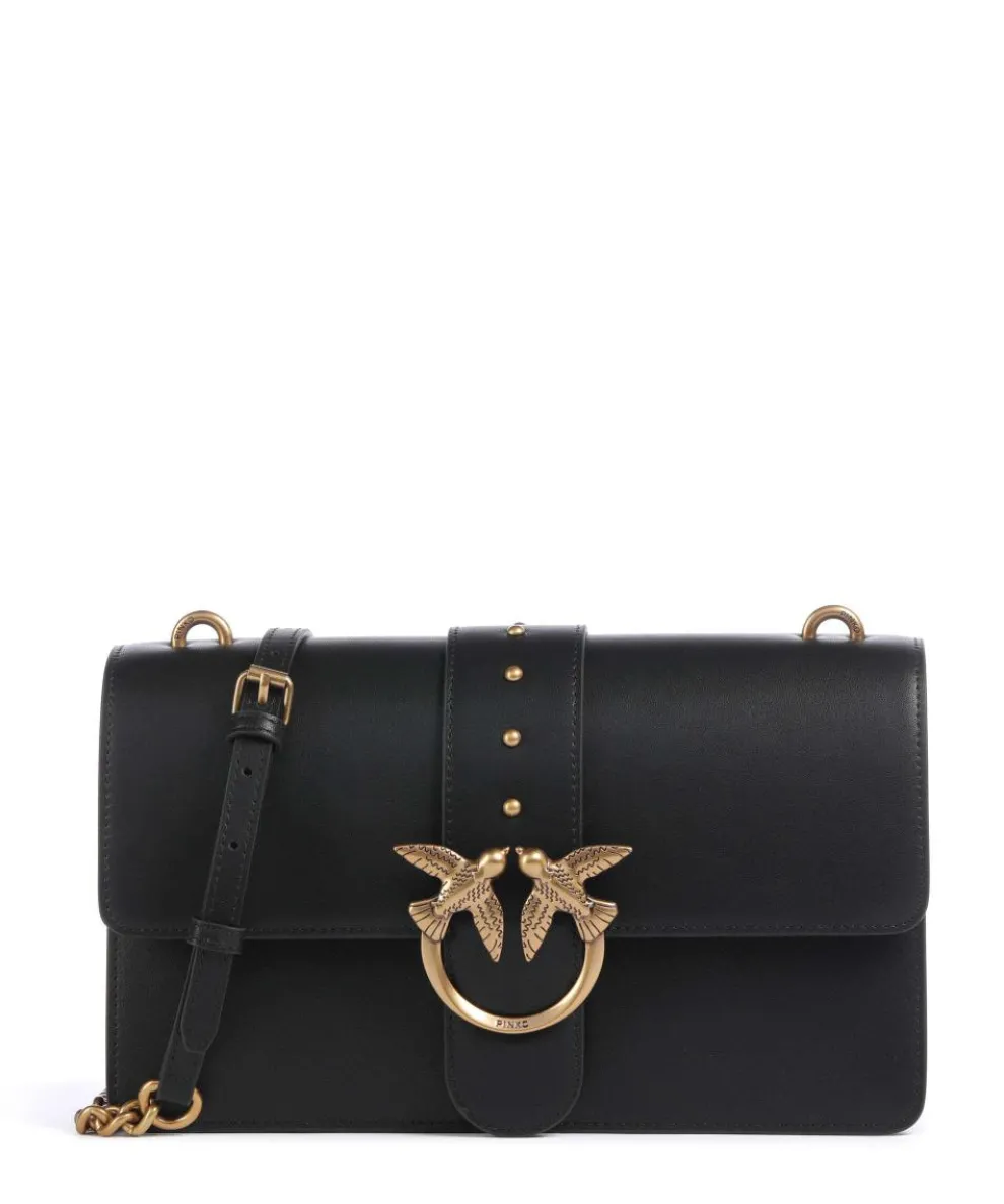 Love One Classic Crossbody bag softly grained calfskin black