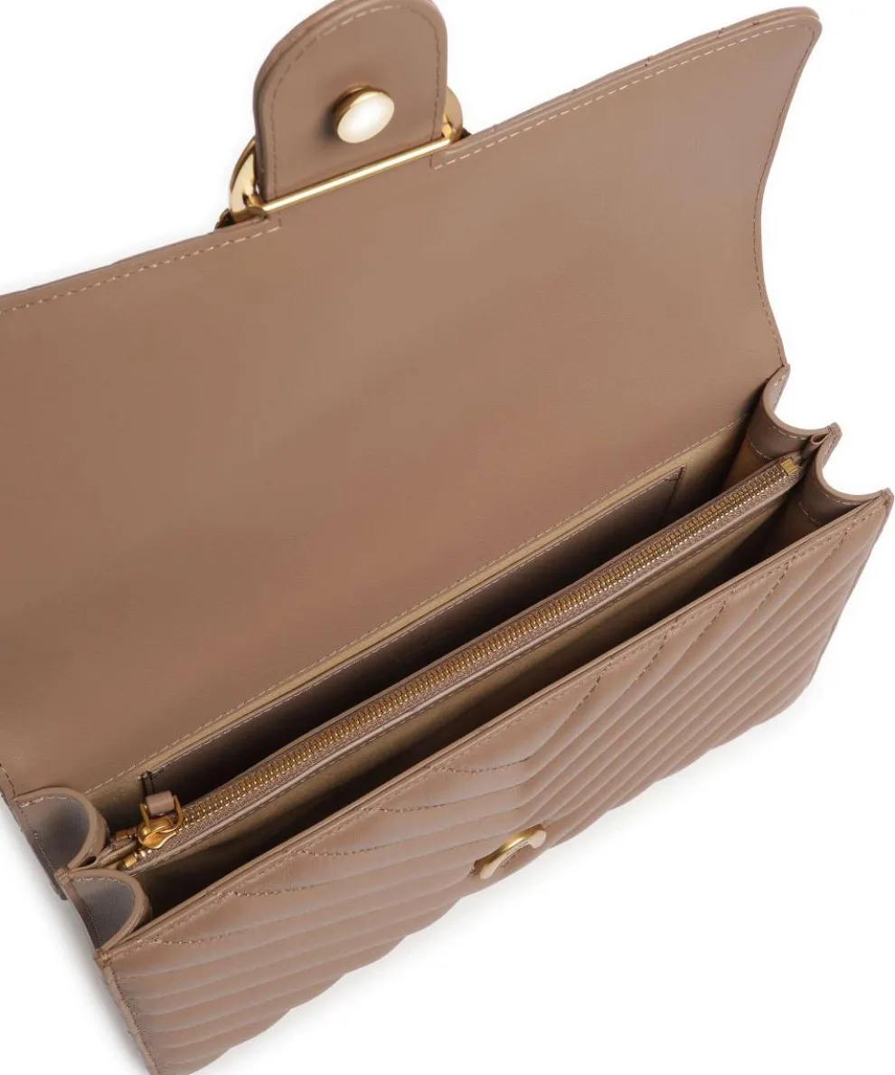 Love One Classic Shoulder bag sheepskin leather light brown