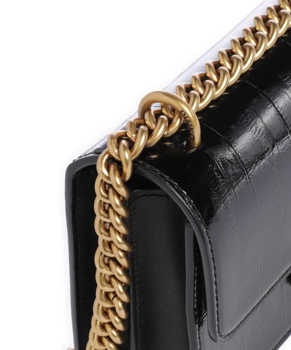 Love One Mini Shoulder bag imitation leather black
