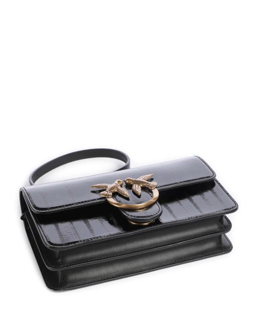 Love One Mini Shoulder bag imitation leather black