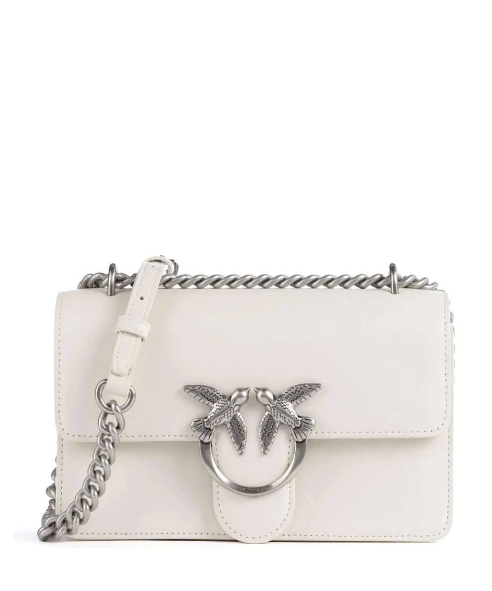 Love One Mini Shoulder bag fine grain cow leather ivory