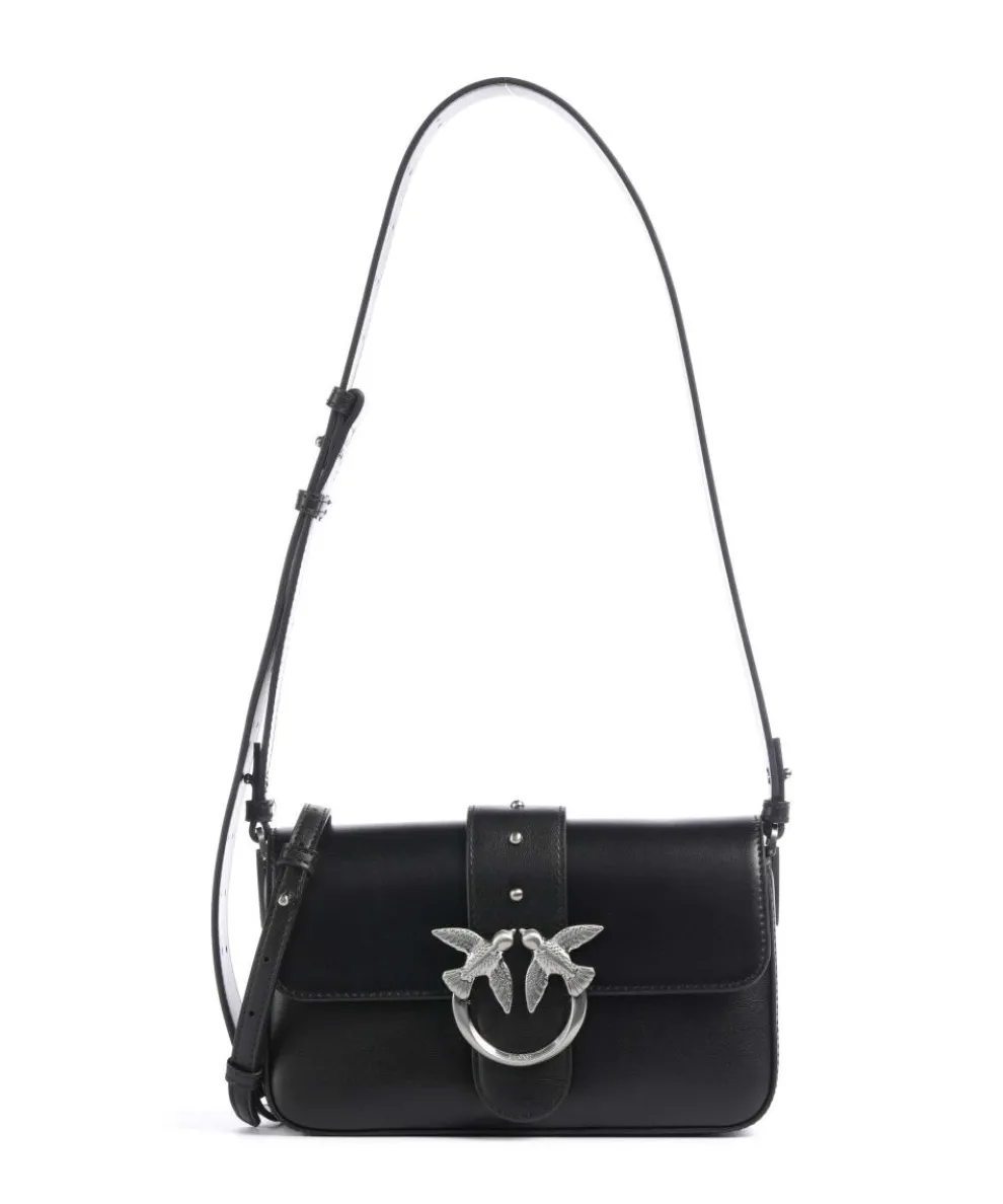 Love One Mini Slouchy Shoulder bag softly grained calfskin black