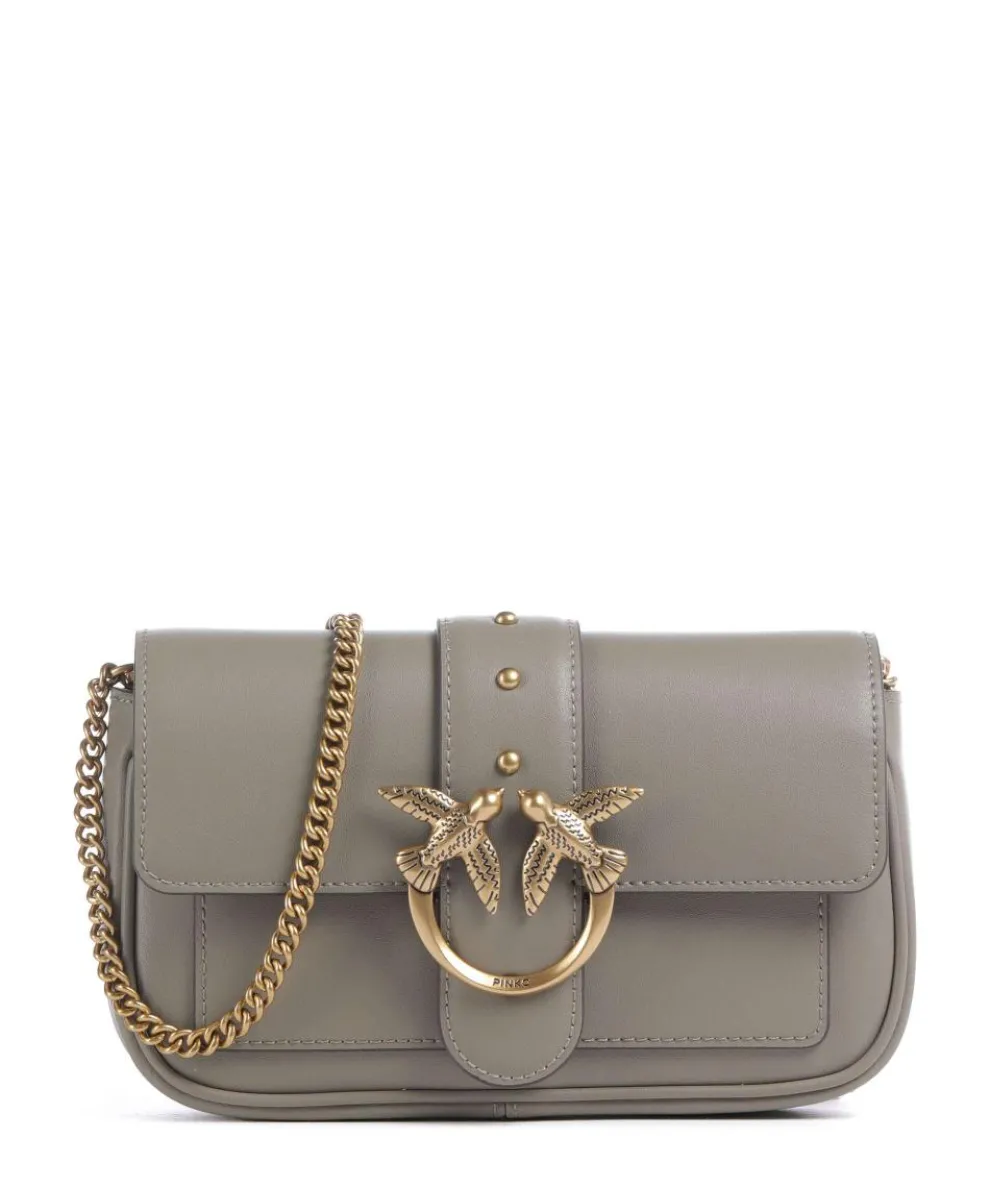 Love One Pocket Wallet fine grain leather grey