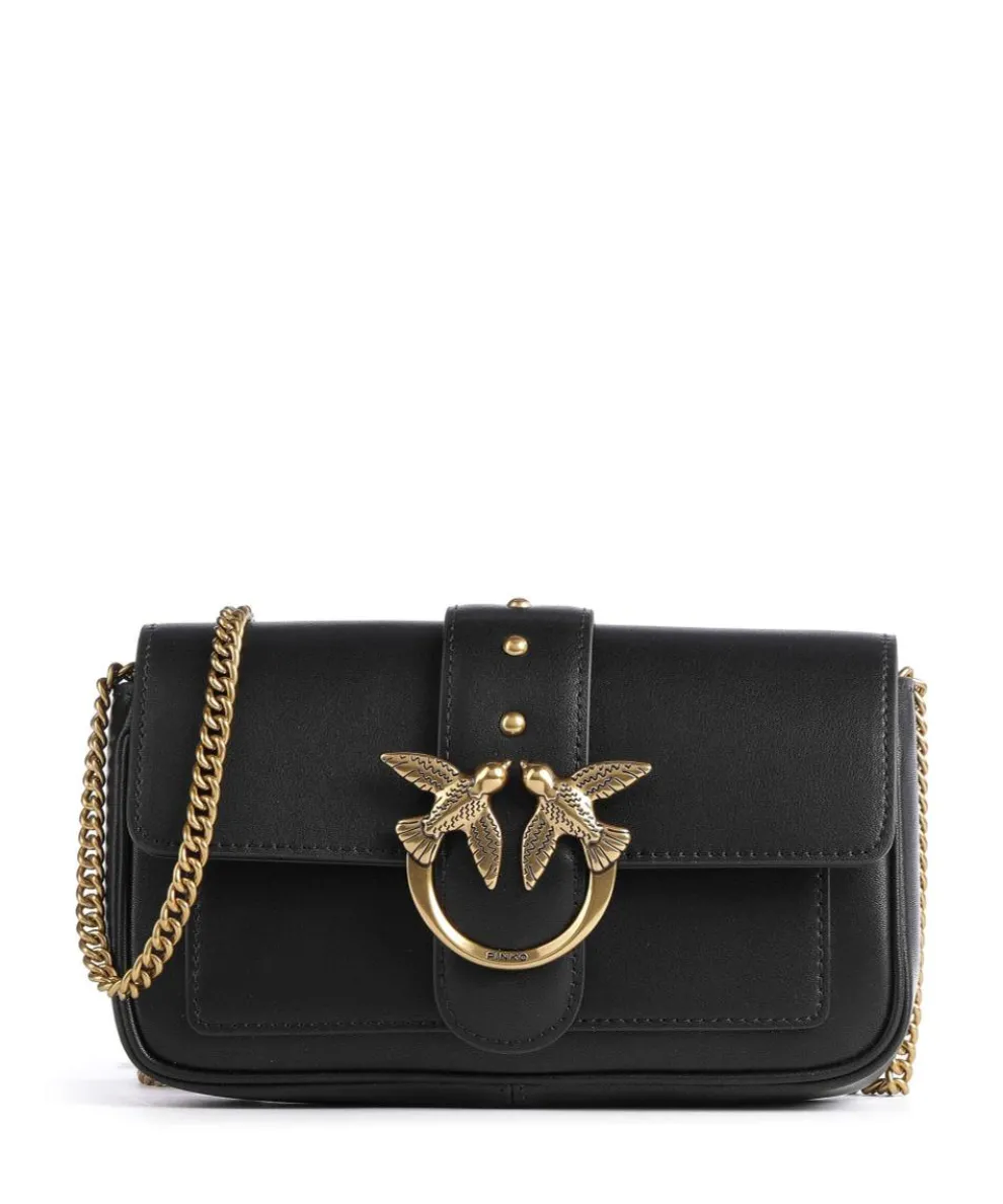 Love One Pocket Wallet fine grain leather black