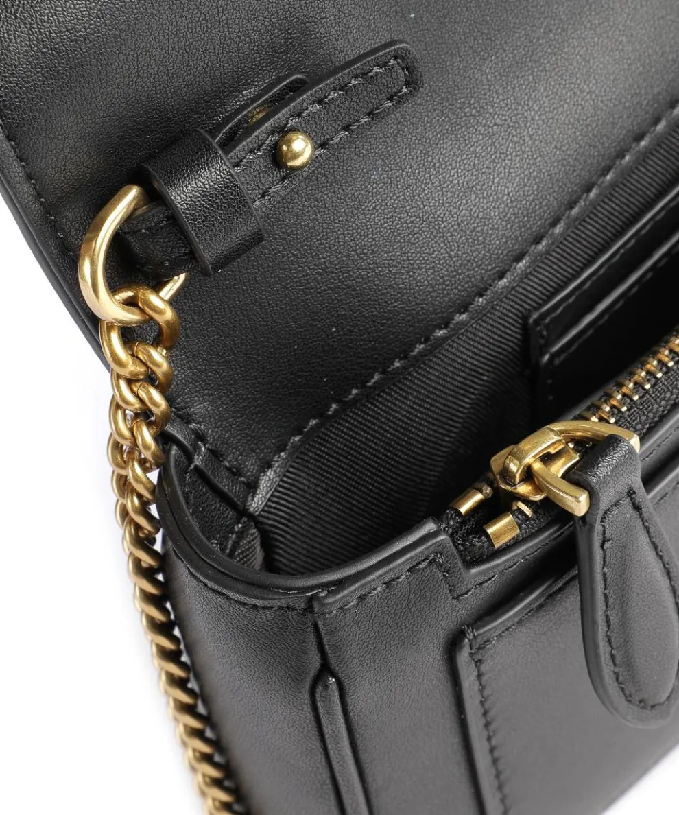 Love One Pocket Wallet fine grain leather black