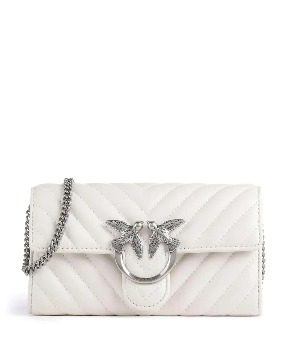 Love One Wallet fine grain cow leather white