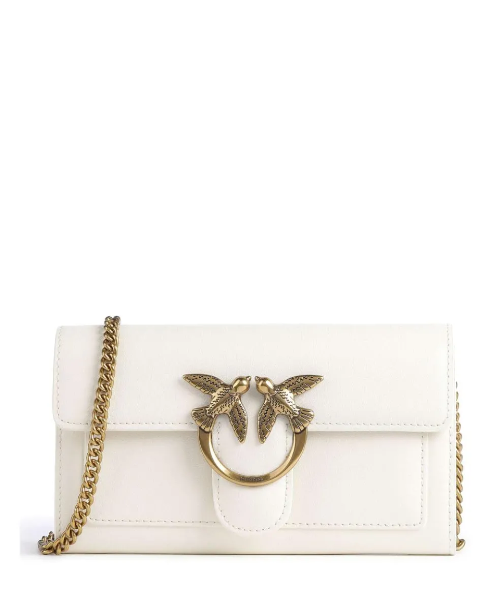 Love One Wallet fine grain leather ivory