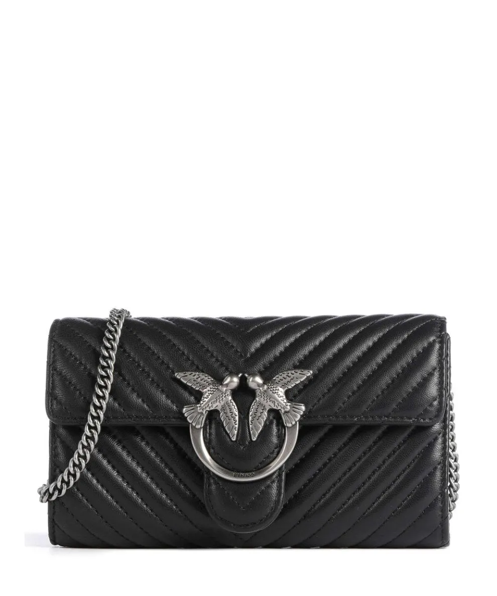 Love One Wallet fine grain cow leather black