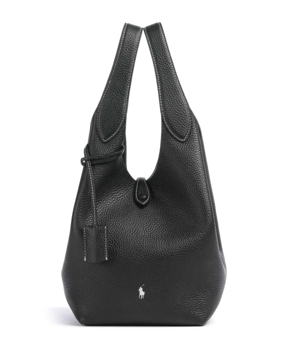 Play Medium Hobo bag grained cow leather black