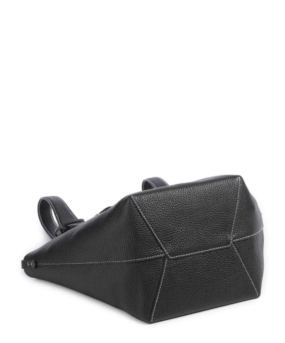Play Medium Hobo bag grained cow leather black