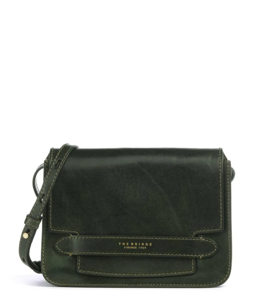Lucrezia Crossbody bag smooth cow leather dark green