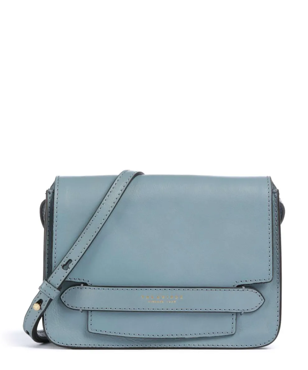 Lucrezia Crossbody bag grained cow leather blue