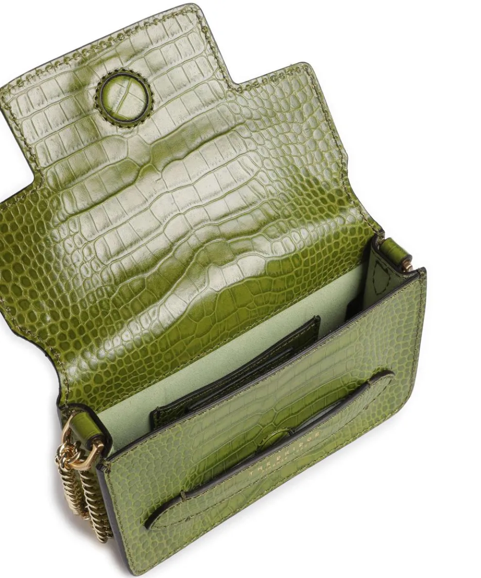 Lucrezia Wow Shoulder bag embossed cow leather green