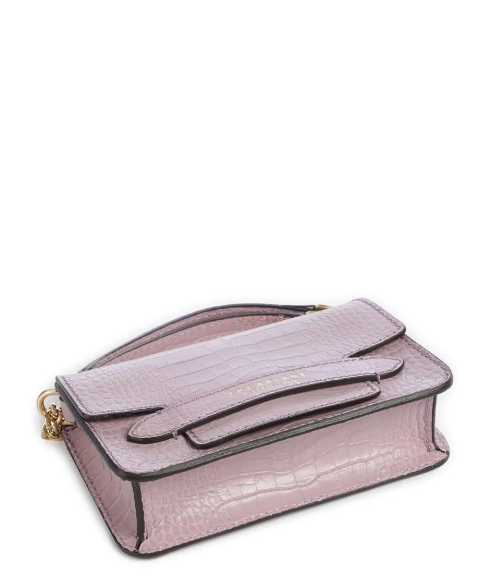 Lucrezia Wow Shoulder bag embossed cow leather rose