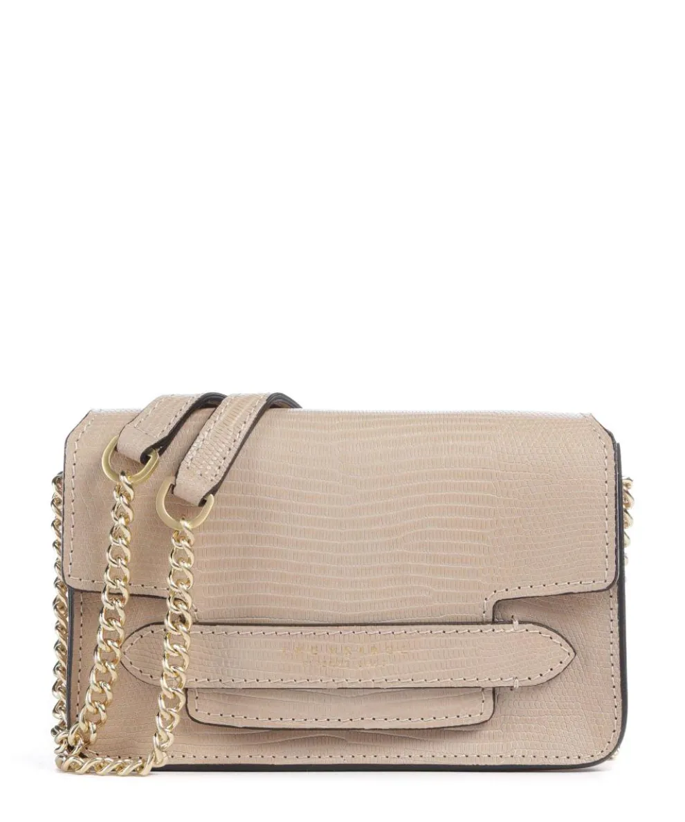Lucrezia Wow Shoulder bag embossed cow leather beige