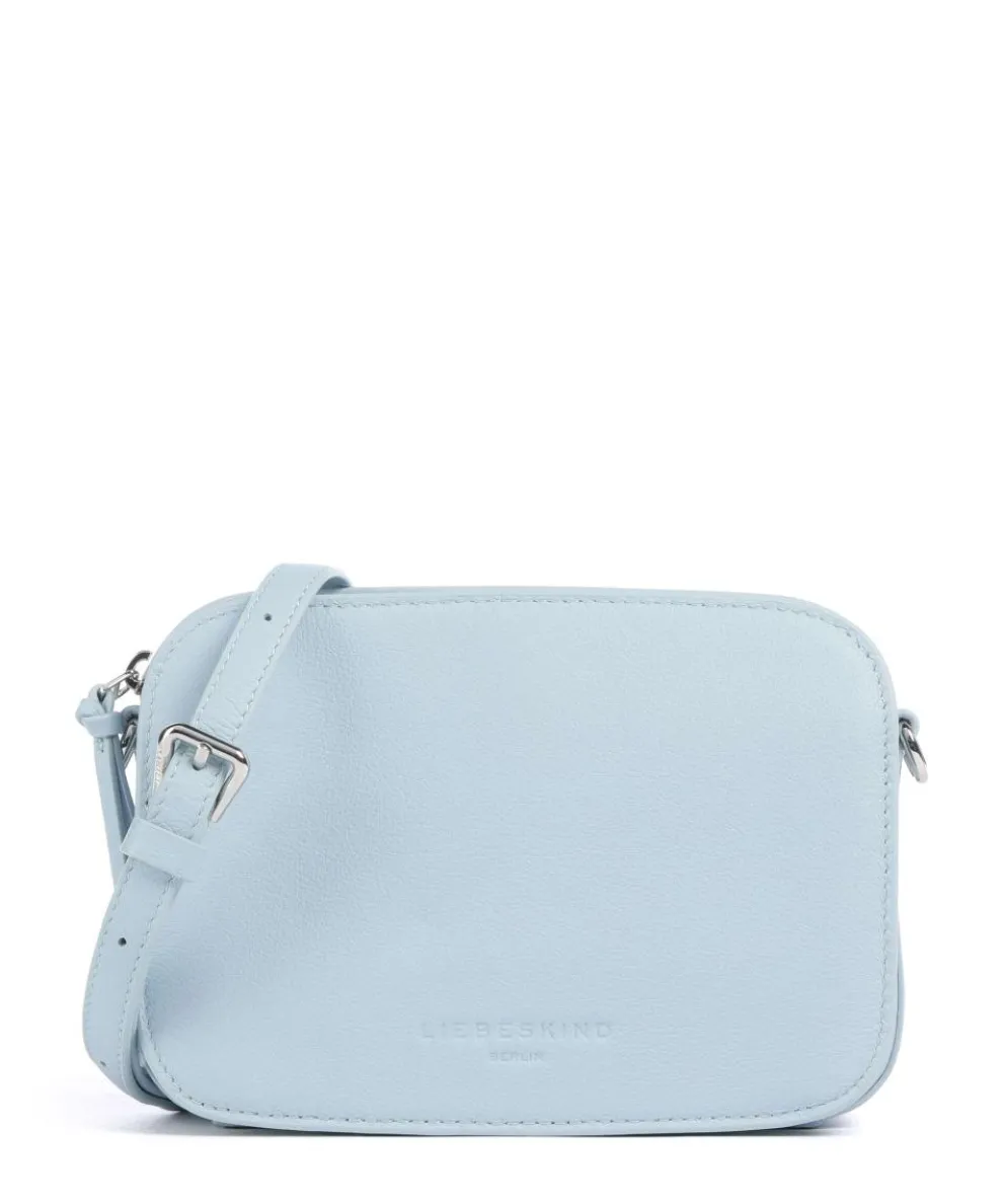 Luka Harris S Crossbody bag grained cow leather light blue