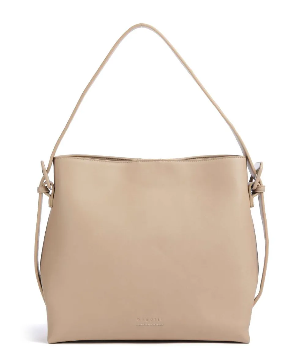 Luna Tote bag imitation leather beige