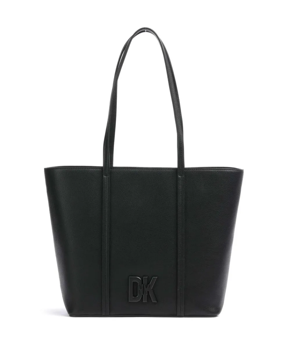 Milano Seventh Avenue Tote bag grained cow leather black