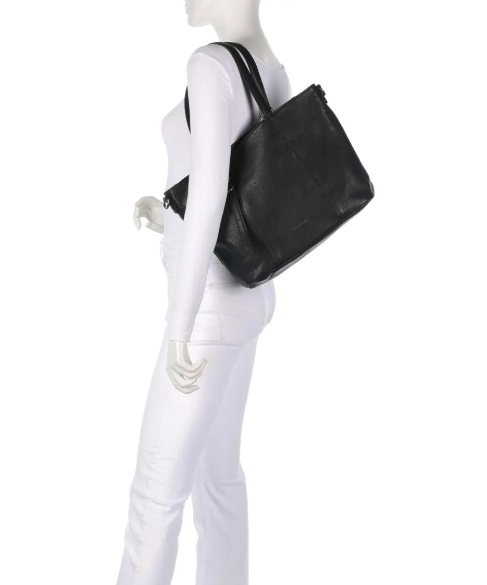 Ride Easy Tote bag grained leather black