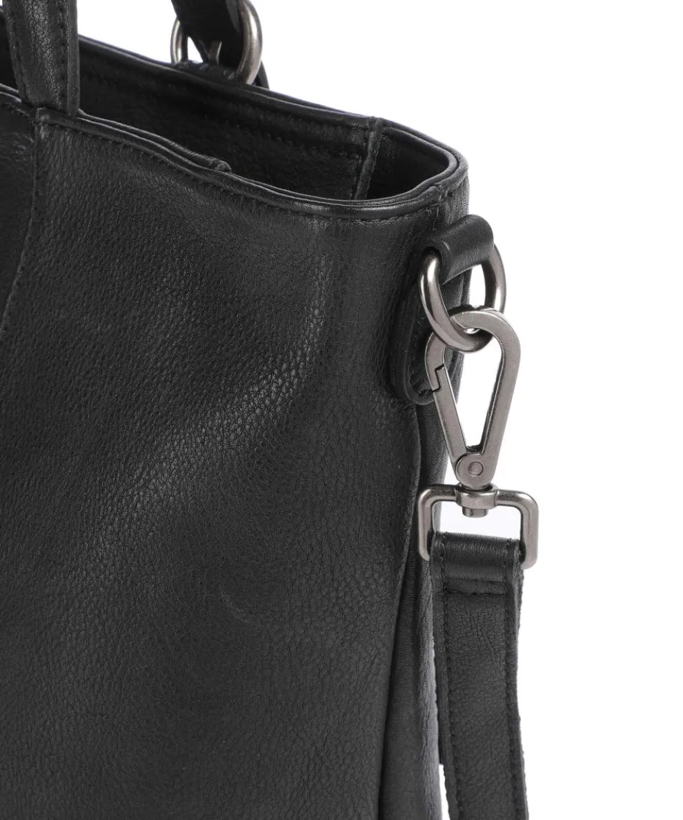 Ride Easy Tote bag grained leather black