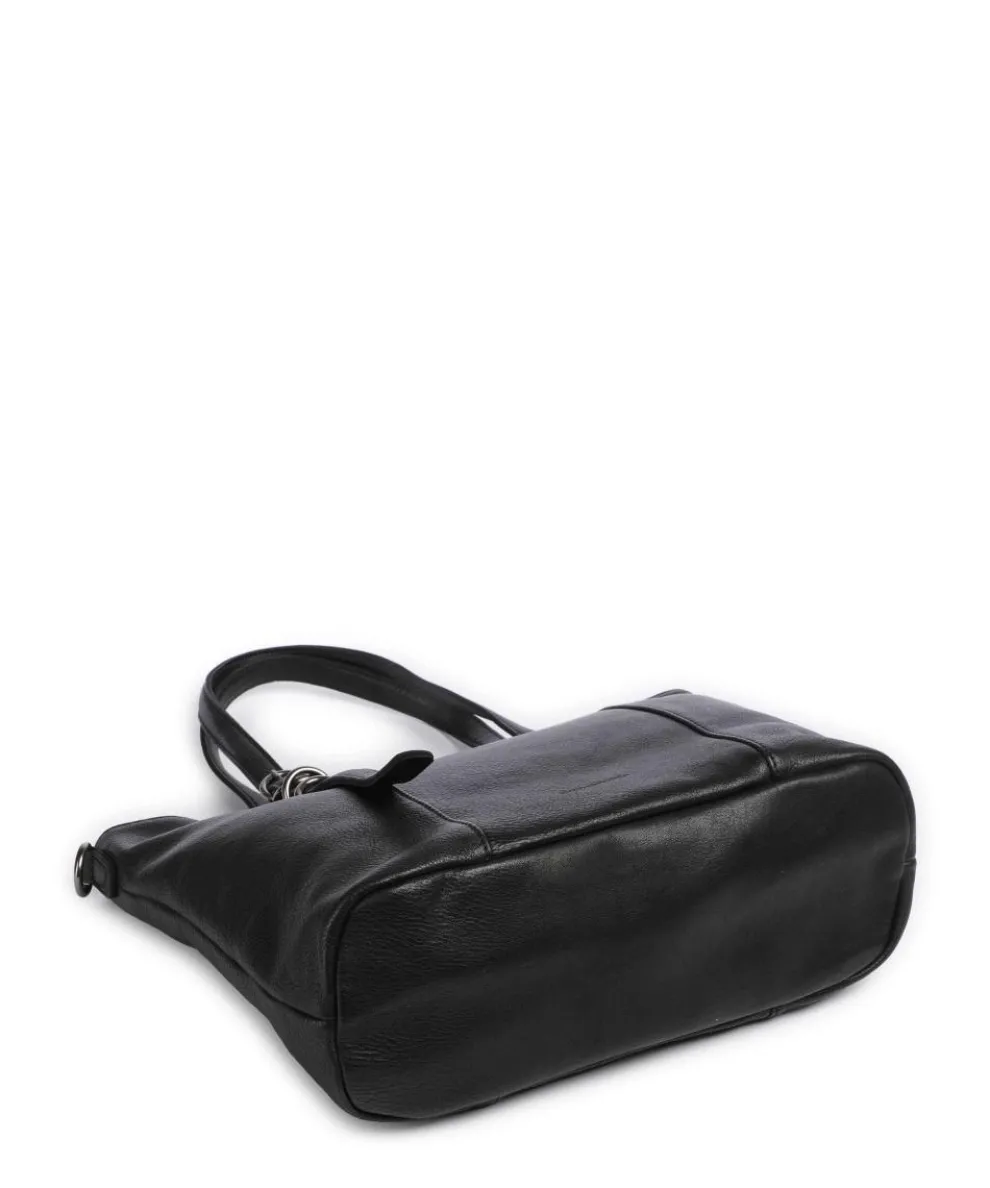 Ride Easy Tote bag grained leather black