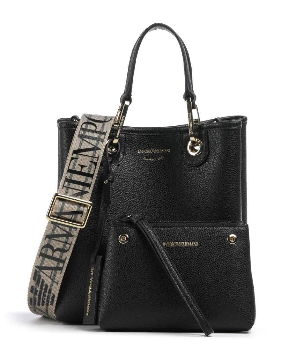 My EA Handbag imitation leather black