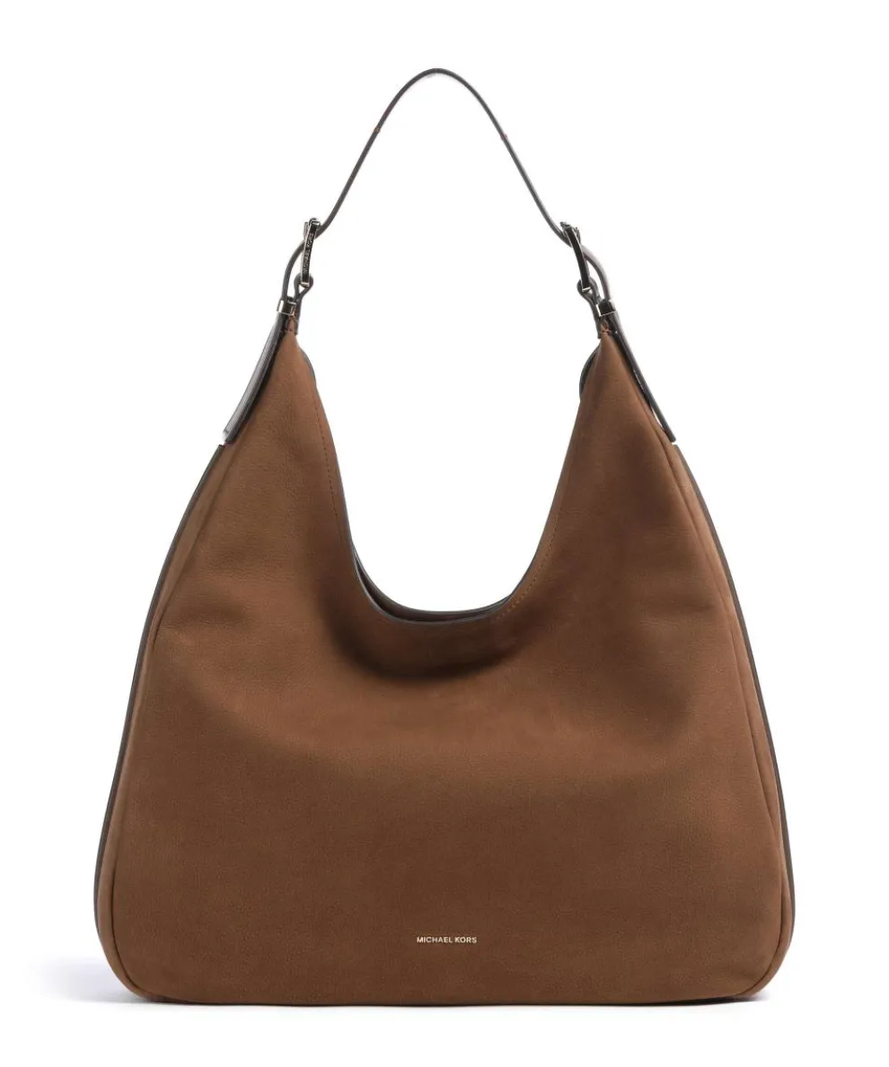 Nolita Large Hobo bag brushed cow leather brown