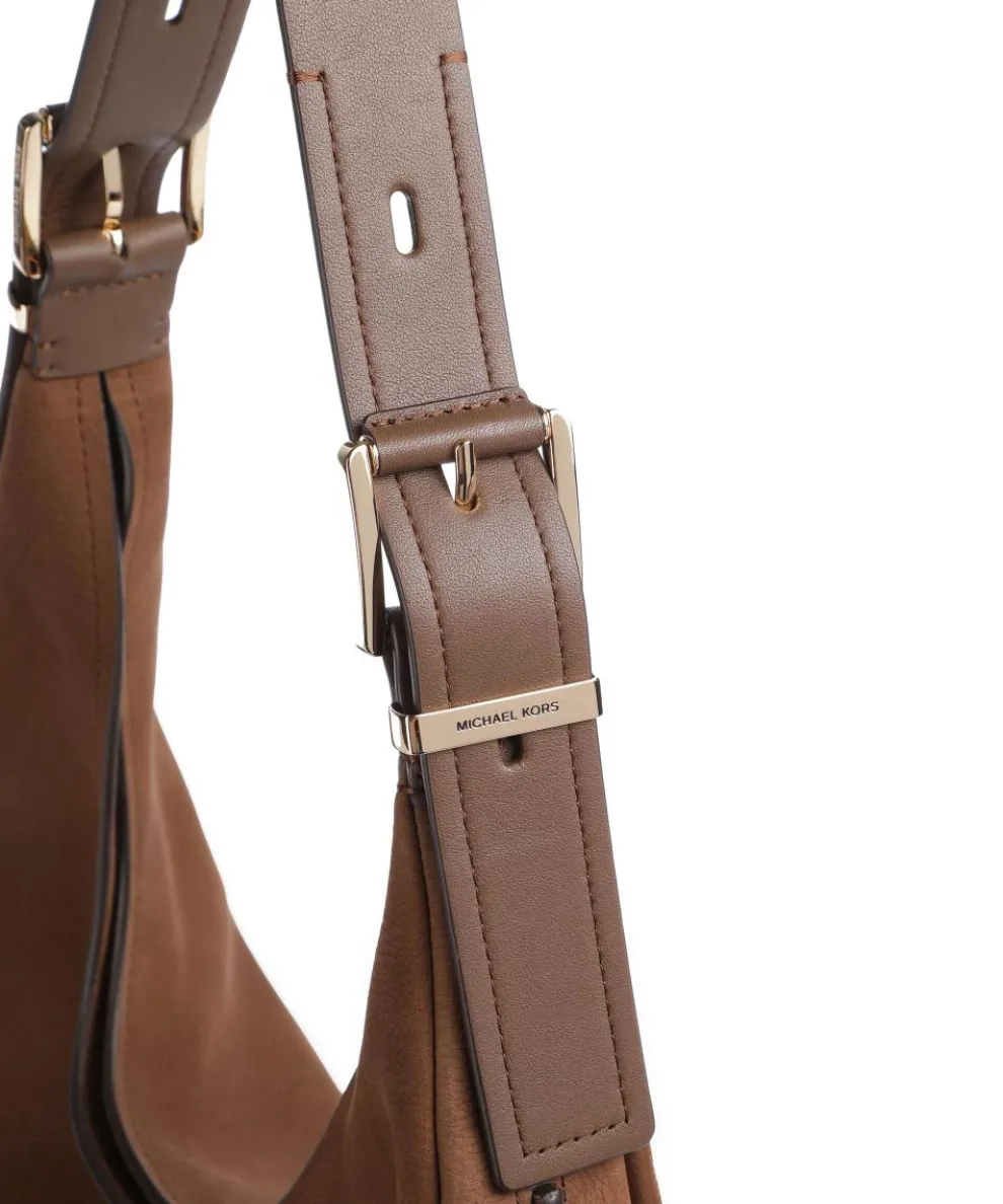 Nolita Large Hobo bag brushed cow leather brown