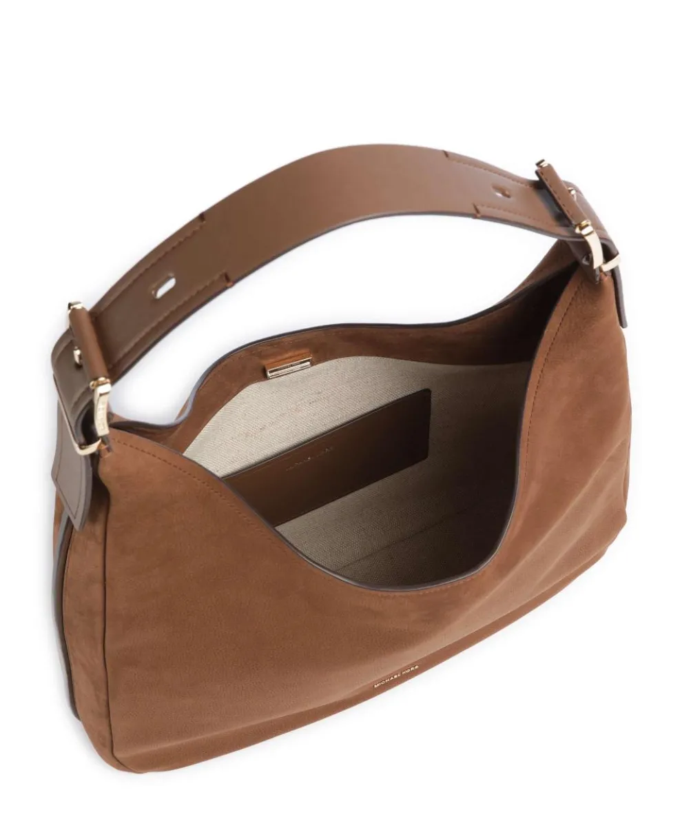 Nolita Large Hobo bag brushed cow leather brown