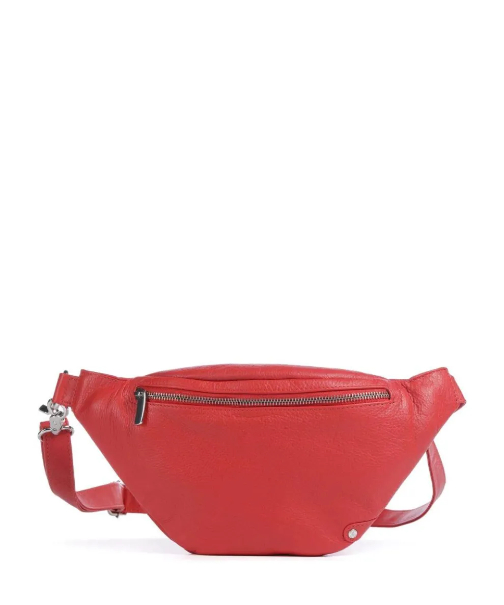 Fashion Favorites Fanny pack soft cow leather red