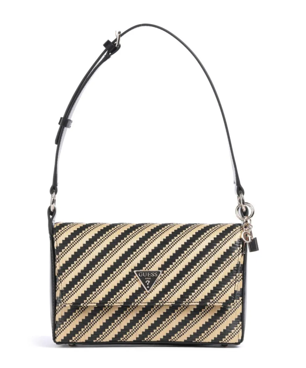 Simona Shoulder bag polypropylene nature/black