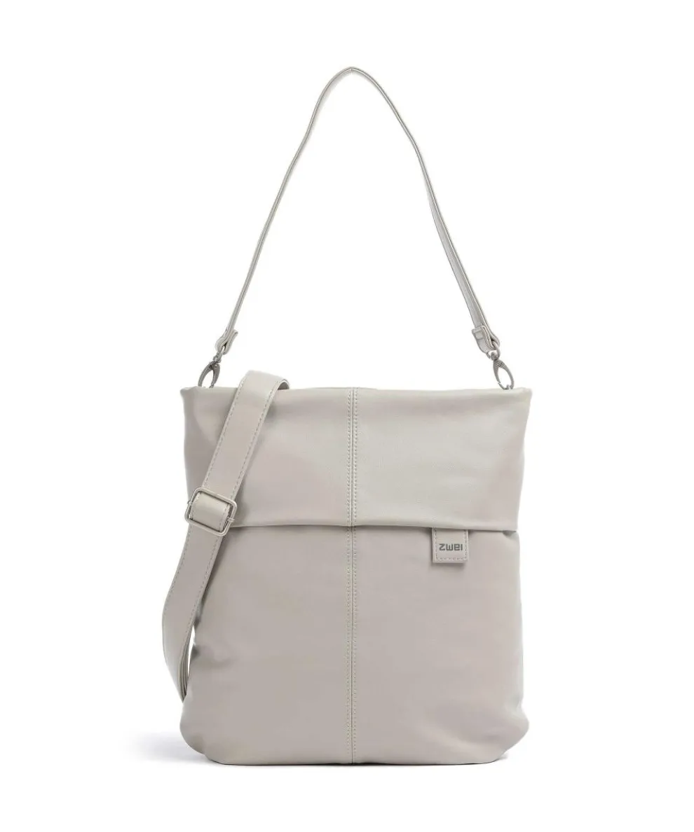 Mademoiselle.M M12 Hobo bag imitation leather light grey