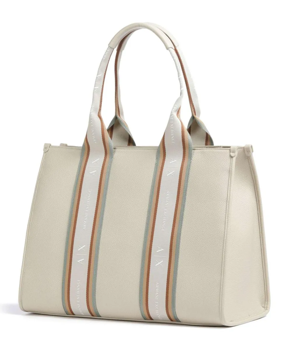 Maggie L Tote bag imitation leather ivory