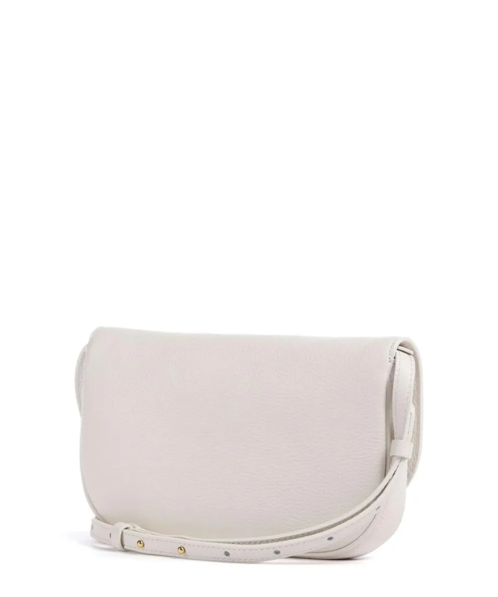 Magie Crossbody bag grained leather white