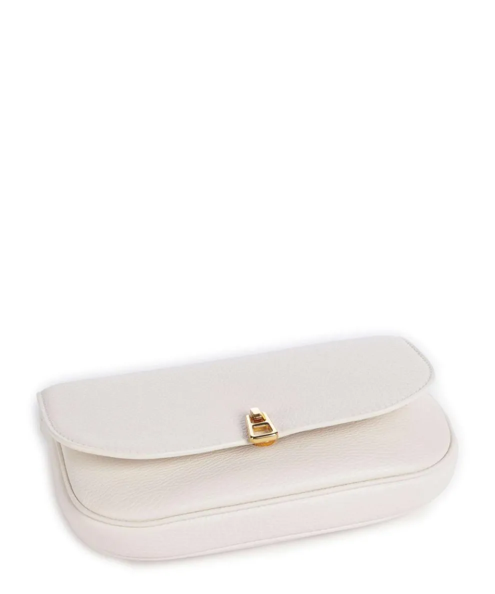Magie Crossbody bag grained leather white