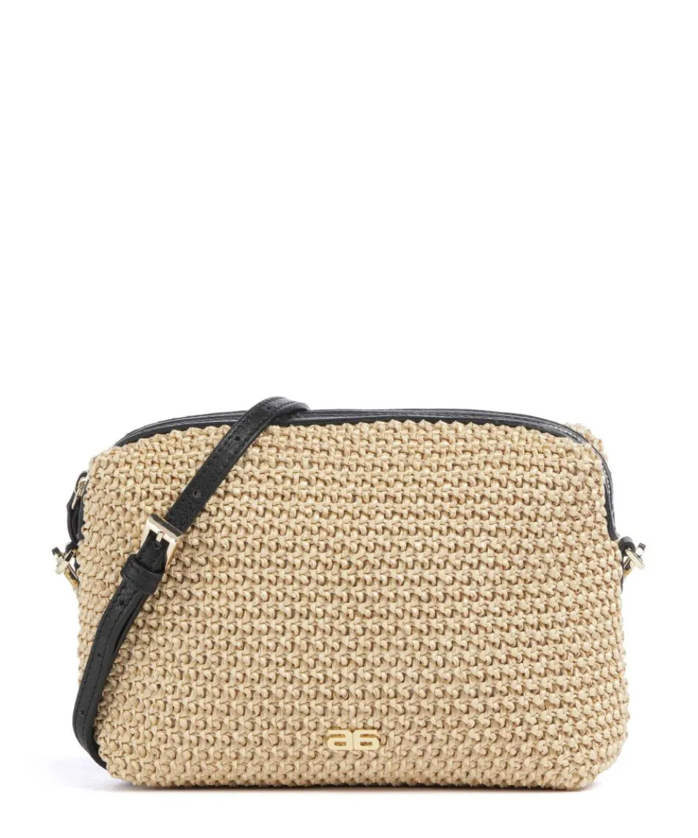 Maglia Raffia Kaia Crossbody bag bast nature/black
